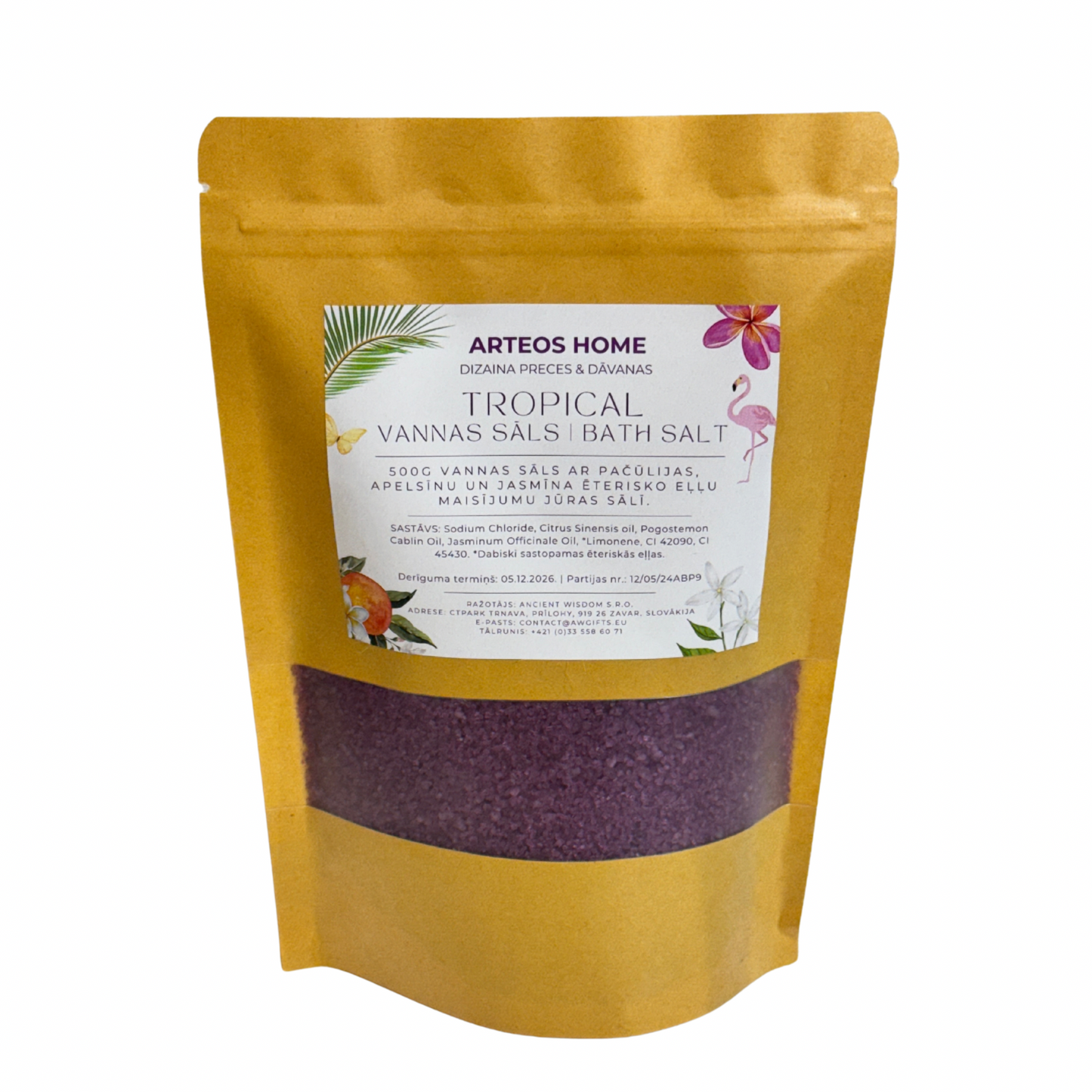 Vannas sāls - Tropical, 500g