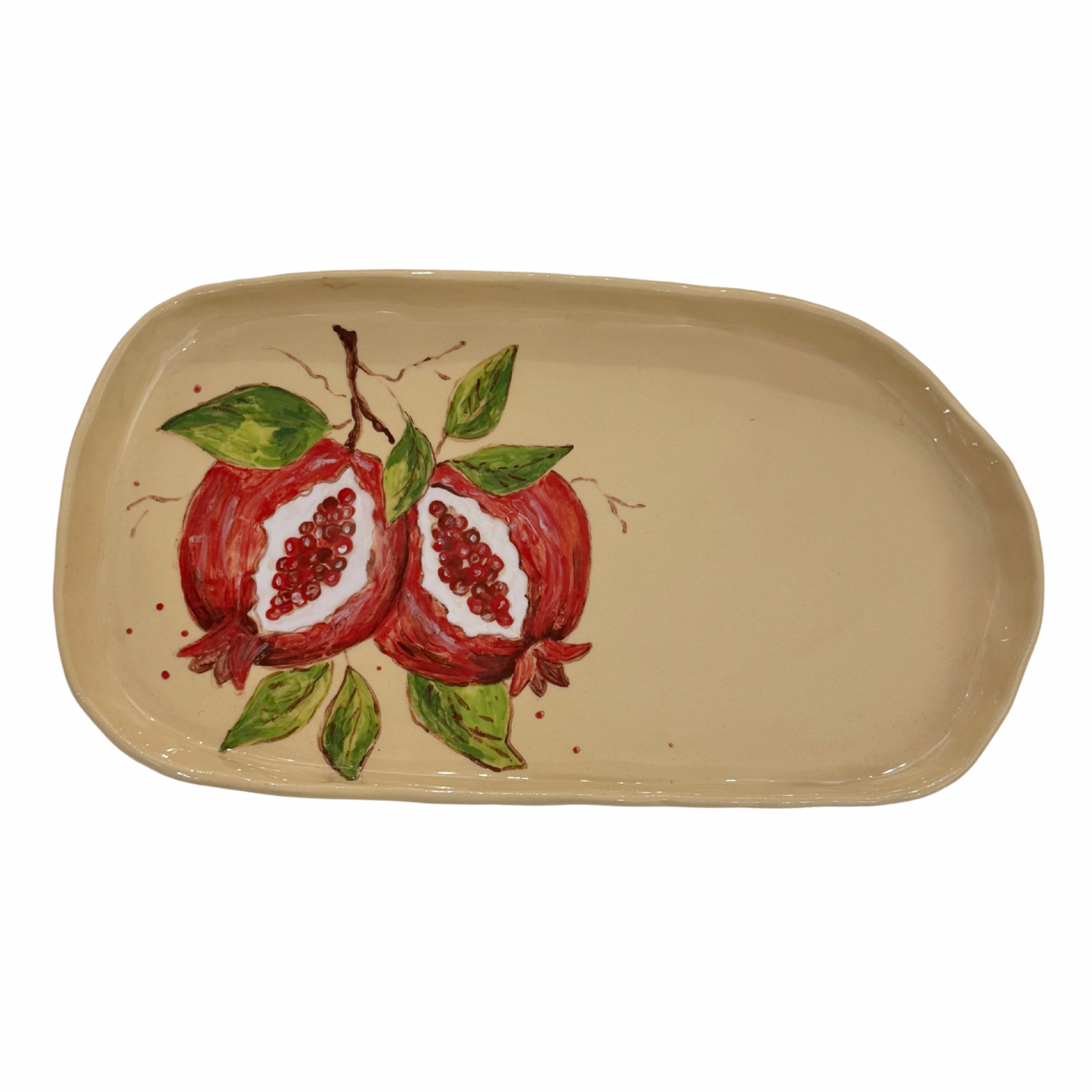 Keramikas šķīvis - Granātāboli, G29cm
