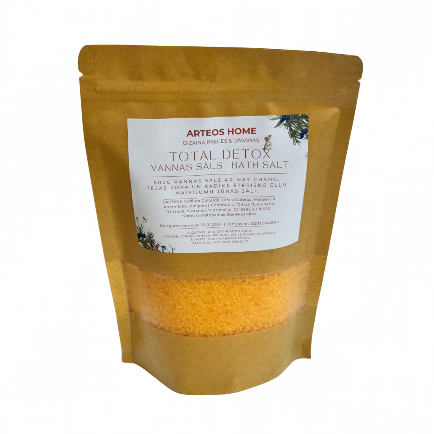 Vannas sāls - Total Detox, 500g