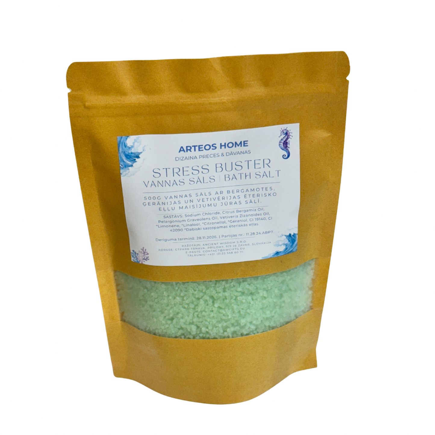 Vannas sāls - Stress Buster, 500g