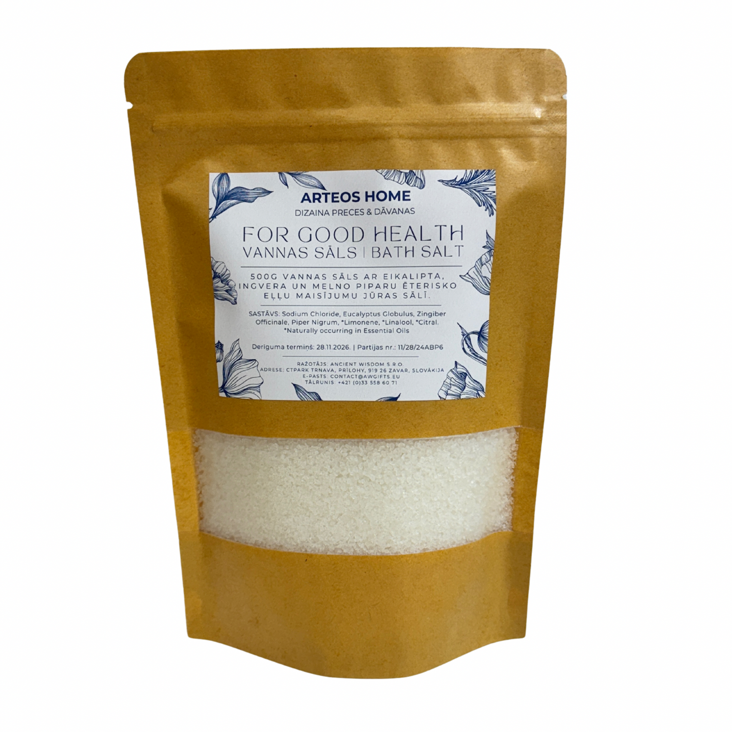 Vannas sāls - For good health, 500g