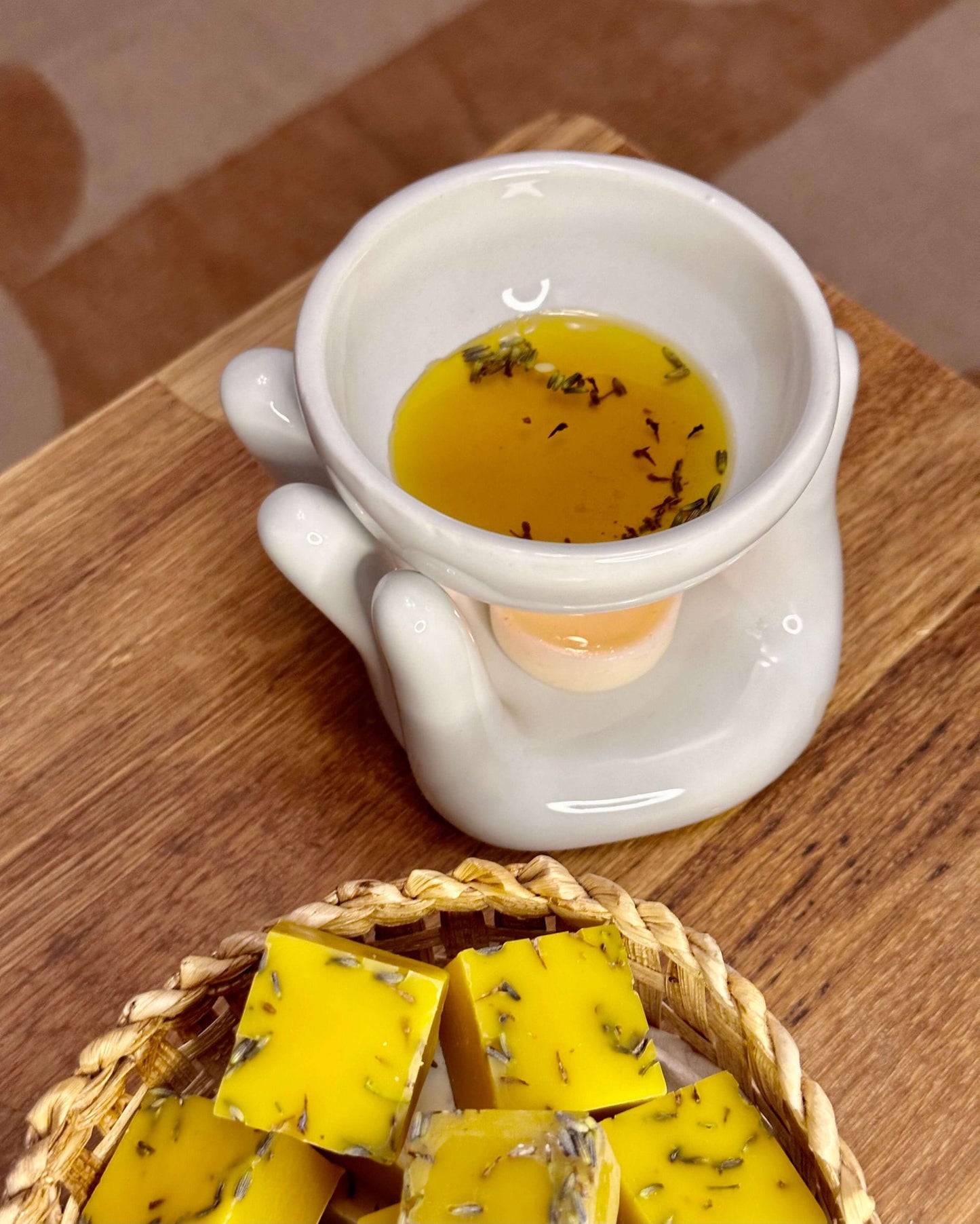Aroma bišu vaska sirsniņas ar Lavandas aromātu, 20gab.
