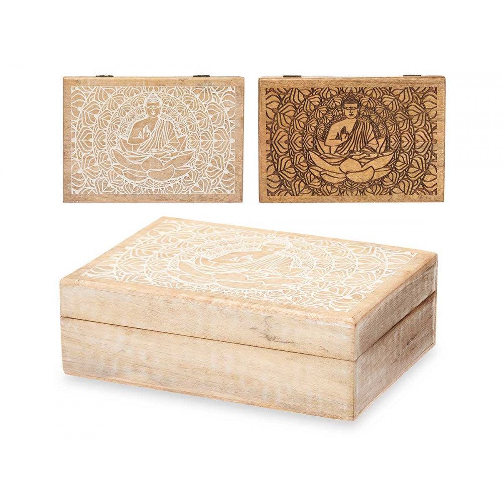 Taisnstūra uzglabāšanas kaste - Buddha