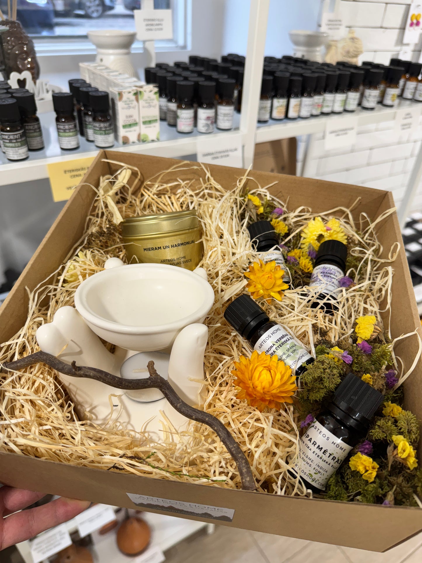 Aromterapijas dāvanu komplekts