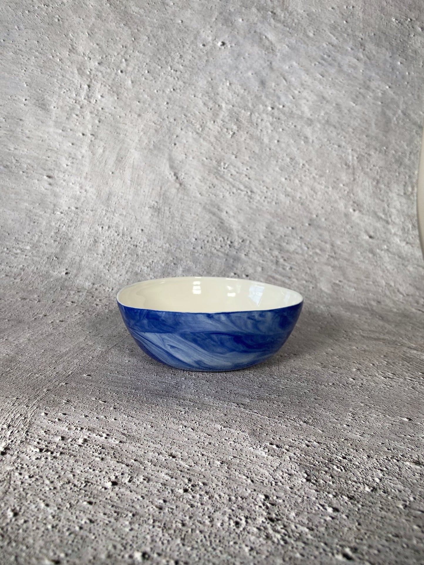 Porcelāna bļoda - Zilā māksla