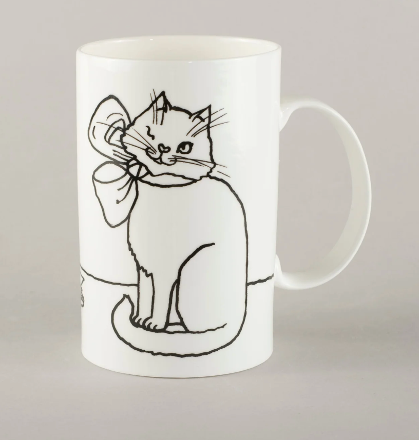 Piebalgas porcelāna krūze - Vakara ziņas, 400ml