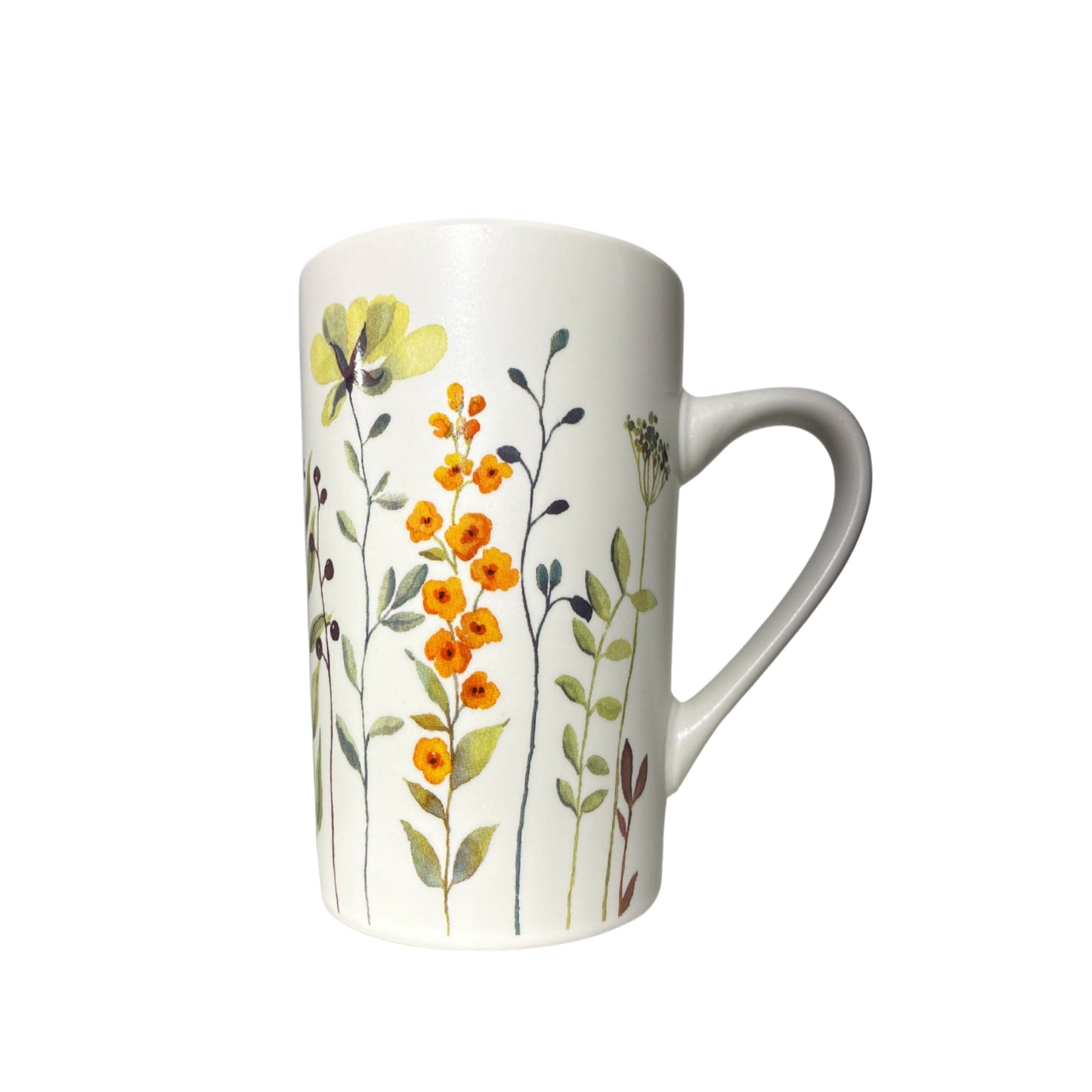 Porcelāna krūze - Pļavas ziedi, 385ml, 2 veidi