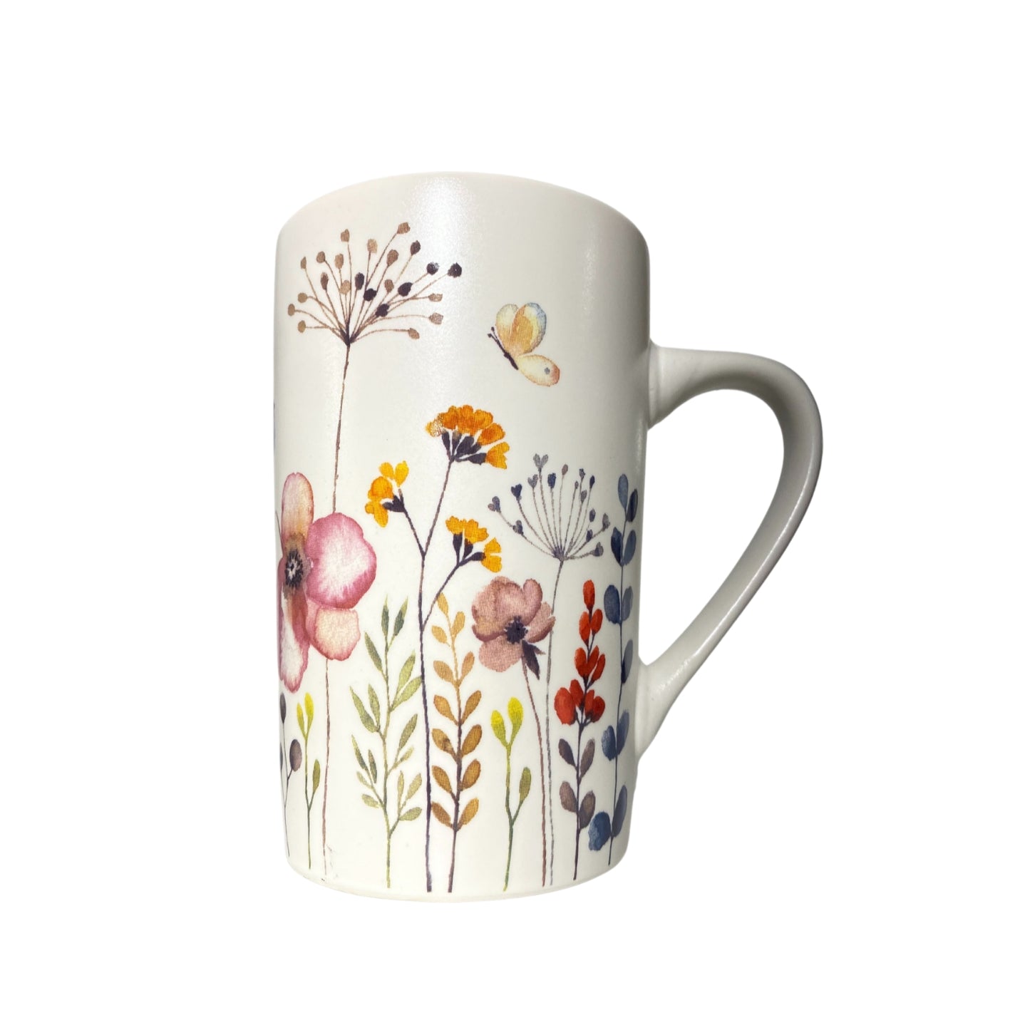 Porcelāna krūze - Pļavas ziedi, 385ml, 2 veidi