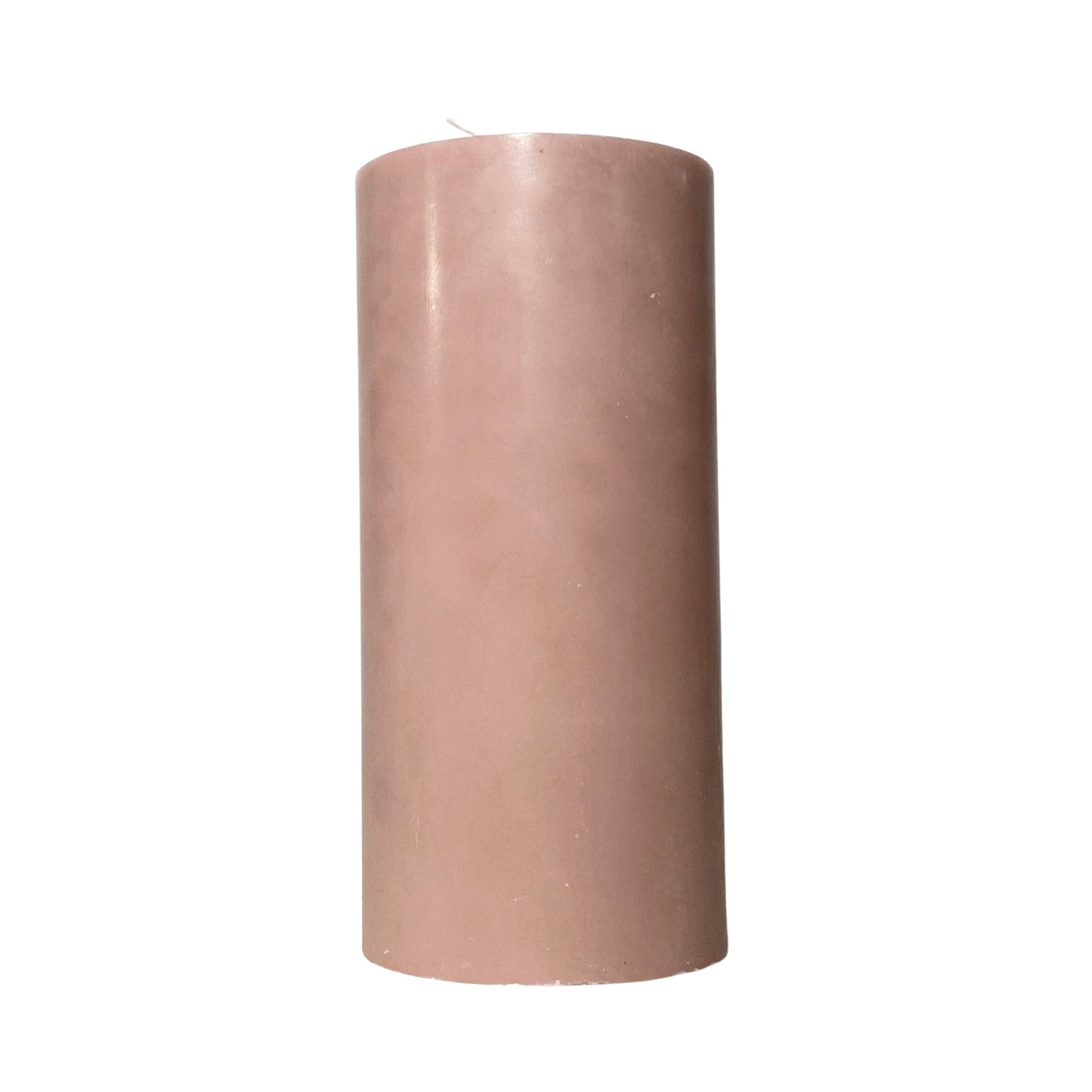 Lieta stearīna cilindriska svece - rozā, A15cm