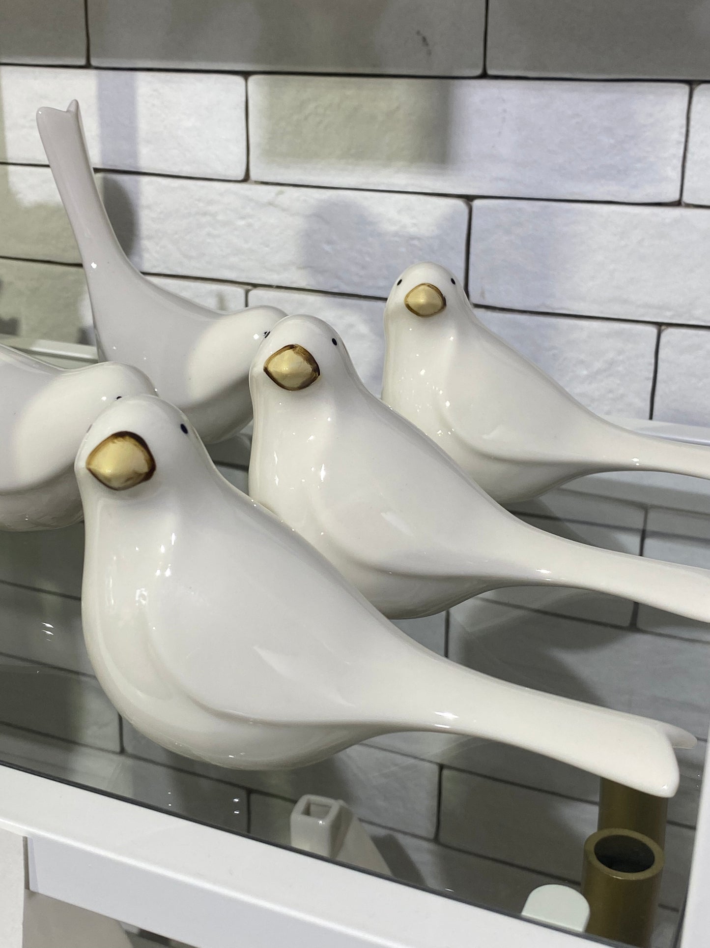 Porcelāna dekors - putniņi, 2 veidi