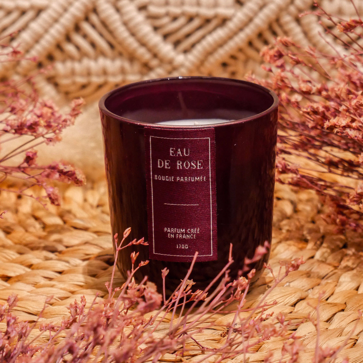 Aromātiskā svece - rožu aromāts