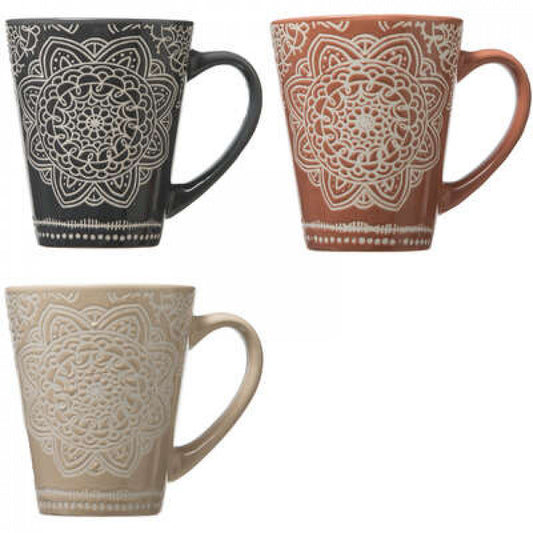 Keramikas krūze - Mandala, 300ml