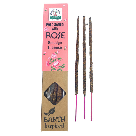 Premium vīraka kociņi - Roze + Palo Santo