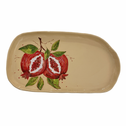 Keramikas šķīvis - Granātāboli, G29cm