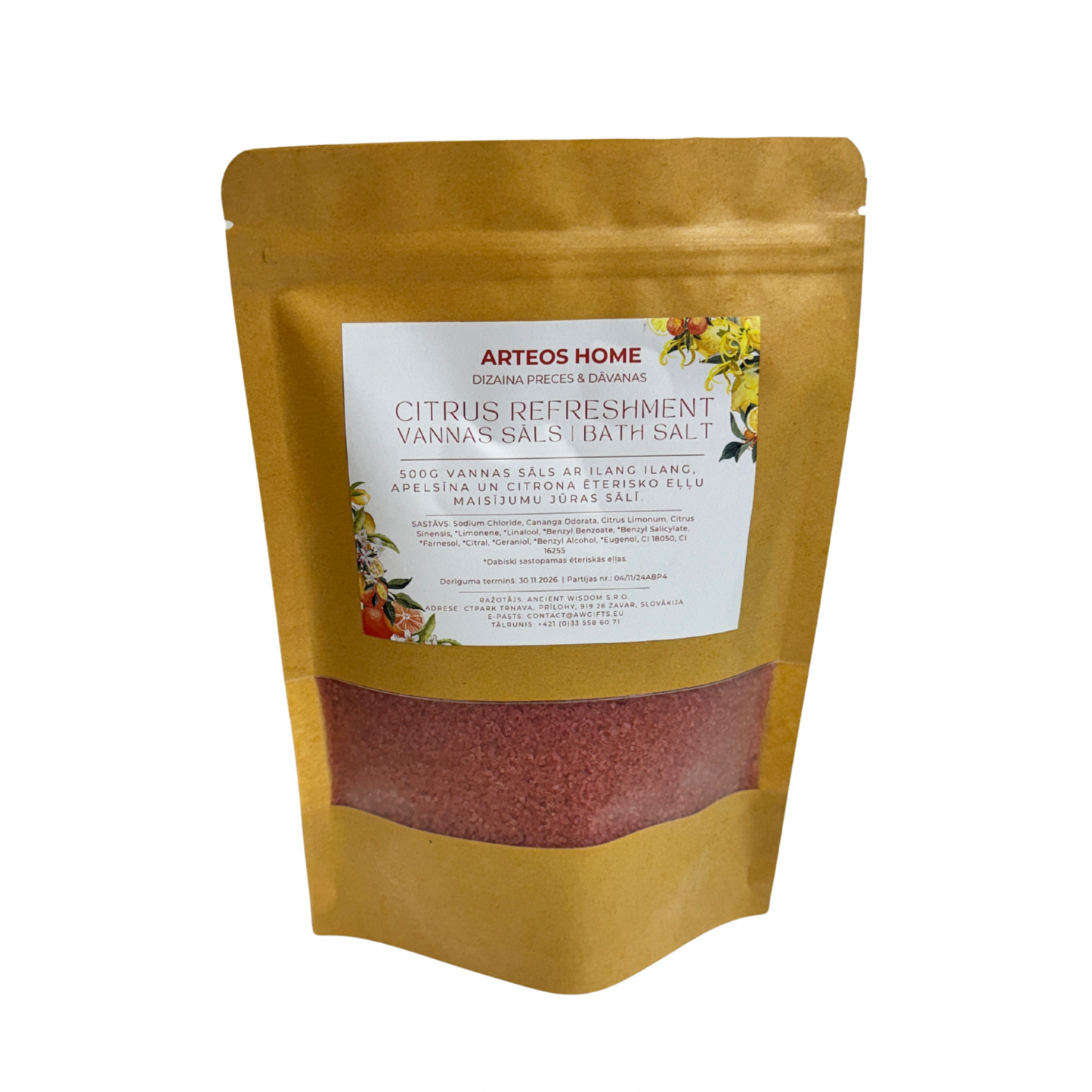 Vannas sāls - Citrus Refreshment, 500g