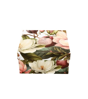 Porcelāna kafijas tase ar magnolijām