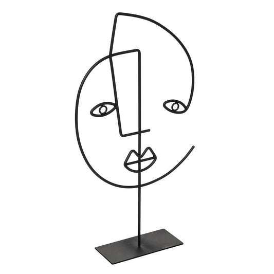 Dekors - Vīrieša seja, H37cm
